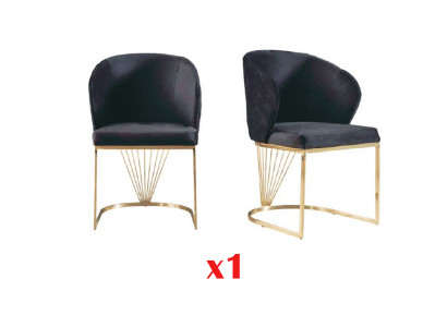 Conception Chaise de salon Chaises de salle à manger Tissu Tapisserie en tissu