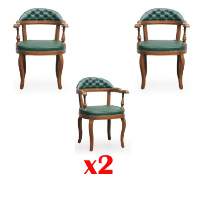 Rembourrage Chaises 2x Fauteuil Salon Salle à Manger Chaise de Designer en Textile de Luxe