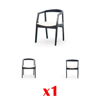 Salle à manger Meubles en bois Chaises Design de luxe Chaise rembourrée Siège inclinable Bureau