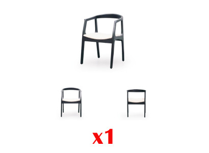 Salle à manger Meubles en bois Chaises Design de luxe Chaise rembourrée Siège inclinable Bureau