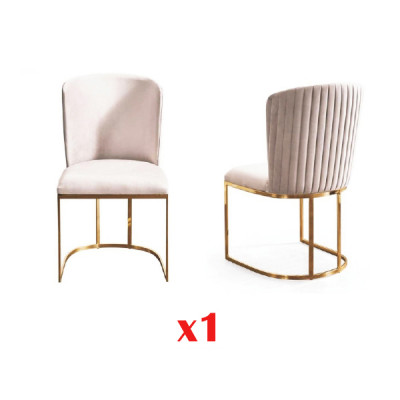 Chaises de salle à manger en bois Chaise de luxe blanche de fauteuil Fauteuils de chaise Mobilier de salon