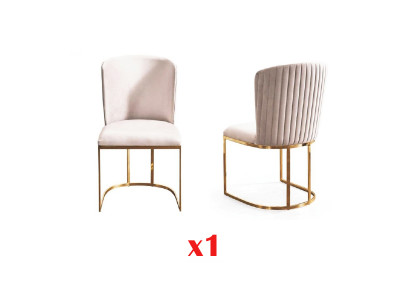 Chaises de salle à manger en bois Chaise de luxe blanche de fauteuil Fauteuils de chaise Mobilier de salon