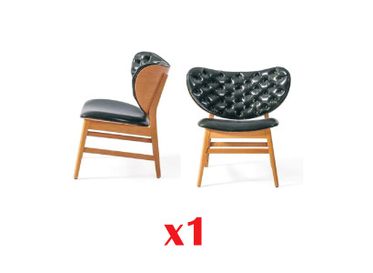 Chaise de salle à manger, chaise rembourrée, chaise sans accoudoirs, fauteuil de luxe pour le salon