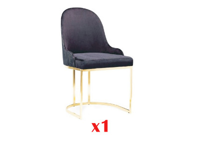 Salle à manger Chaises Bois Luxe Fauteuil Chaise Fauteuil Bleu Salon