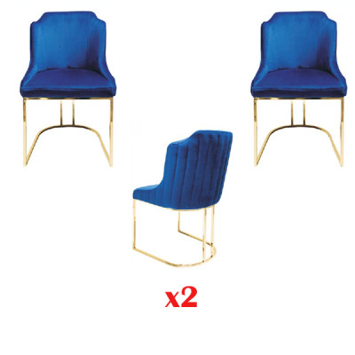Chaises de groupe Suite rembourrées pour hôtel 2x Chaises à accoudoirs en bois pour groupe