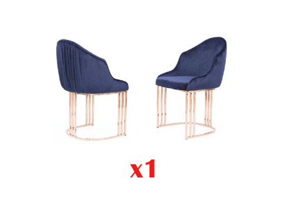 Salle à manger 1x chaise chaises rembourrage textile moderne designer siège inclinable