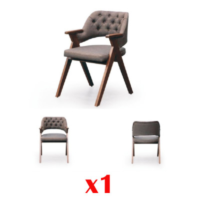 Chaise de salle à manger Chesterfield Design Italie Meubles en bois Massif