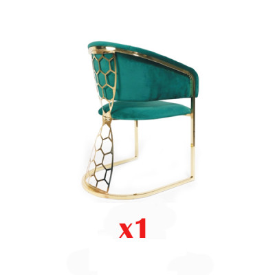 Fauteuil Chaise Salle à manger Salon Siège Chaise rembourrée Textile Fauteuil télé