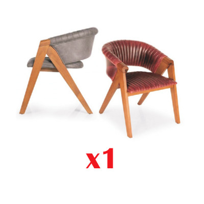 Salle à manger Restaurant Design Chaise 1x Chaises Fauteuil Groupe Tissu Textile