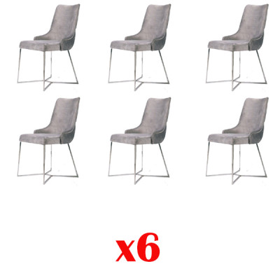 Ensemble de salle à manger Ensemble de salle à manger Groupe de meubles Salle à manger 6 chaises Suite Ensemble