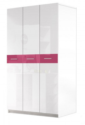 Salle des jeunes Chambre d'enfants Armoire Placards à vêtements Rose Armoires Mobilier moderne