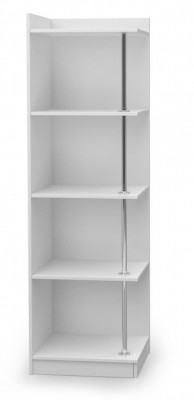 Étagère Bibliothèque Meuble d'angle Armoire en bois pour chambre d'enfant Mobilier de chambre de jeunesse