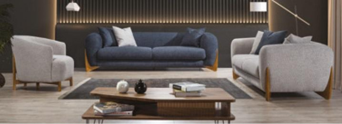Ensemble de canapé en style italien Mobilier Canapé multicolore