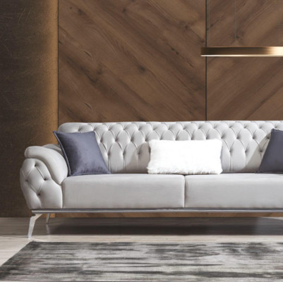 Canapé Chesterfield Trois Places Canapé Canapés Mobilier de Luxe Ameublement