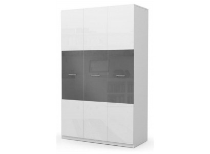 Armoires de garde-robe grises Armoire Armoire à vêtements brillante Armoires de vêtements Chambre d'enfants