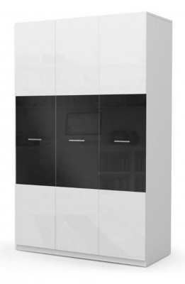 Armoires de garde-robe noires Armoire Garde-robe à haute brillance Armoires à vêtements Chambre d'enfants