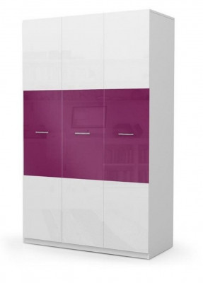 Armoire violette Armoires en bois Armoires brillantes Armoires à vêtements Chambre d'enfants