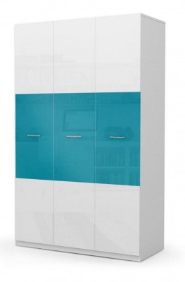 Armoires Armoire Armoire en bois Design de garde-robe Armoires à vêtements en bleu Chambre d'enfants