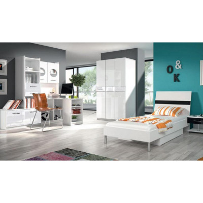 Meubles de chambre d'enfant de style rustique, étagère en bois, nouvelle table en bois de pays pour la jeunesse.