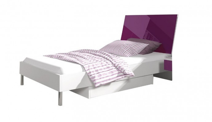 Chambre d'enfants Lit Chambre Lits Lit simple Chambre de jeunesse Violette Bois