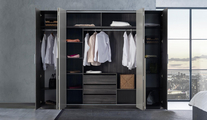 xxl Armoire Design Armoire Armoires Modernes Mobilier de Chambre Loft nouveauté