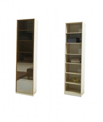 Meuble pour dressing armoire avec portes teintées en verre Armoire d'angle