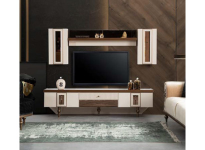Une table de chevet pour votre téléviseur de luxe pour votre salon dans un style moderne