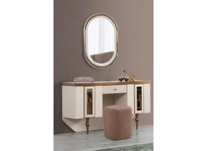 Coiffeuse Commode Console Commodes Bois Moderne Chambre Beige