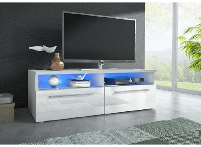 Meuble TV LED TV Cabinet Lowboard Buffet TV Console de télévision murale à haute brillance Stand TV