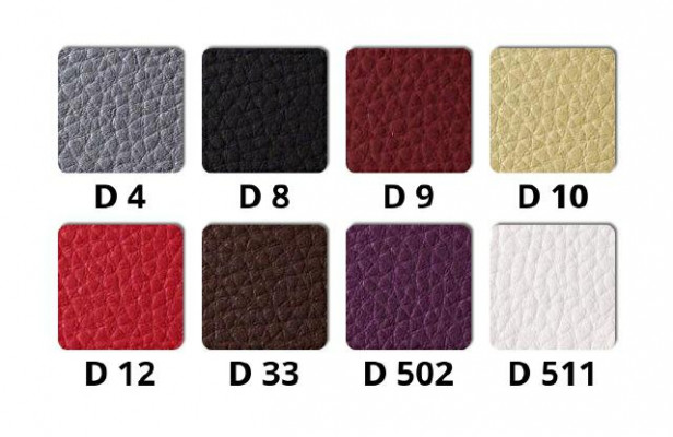 Lit à sommier tapissier avec cadre en cuir pour hôtel, y compris matelas et lit en cuir Visco.