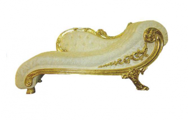 Chesterfield Récamier de style antique Noble chaise longue canapé chaise longue.