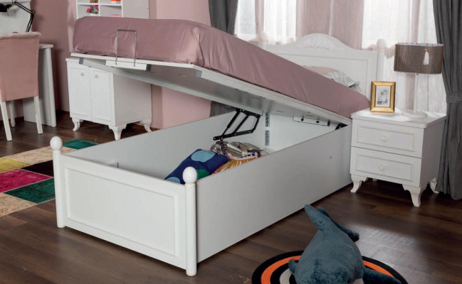 Chambre d'adolescent de style maison de campagne Ensemble complet de mobilier de chambre d'hôtes de style hôtel 5 pièces.