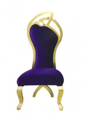 Trône chaises Fauteuil Royal Velours Chesterfield 1 place Style antique