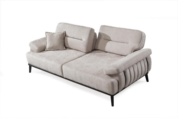Set de canapé moderne de luxe 4 pièces Canapé 3 + 3 + Fauteuil + Table basse Ensemble de salon