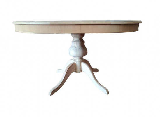 Table de salle à manger ronde Tables de salle à manger Table de salon ronde 135 x 91 cm Meubles en bois