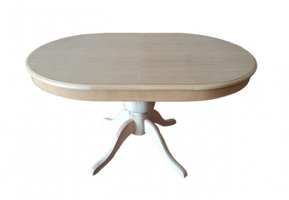 Table de salle à manger ronde Tables de salle à manger Table de salon ronde 135 x 91 cm Meubles en bois