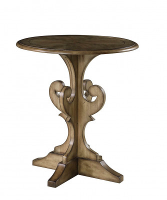 Table basse en bois Canapé Table d'appoint ronde Design Tables Maison de campagne Salon