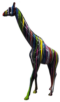 Figures de concepteur Décorations modernes Statue de girafe de jardin Sculptures Statue Sculptures
