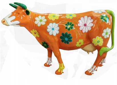Sculpture de vache figurative moderne abstraite de designer Statue Nouveau Sculptures décoratives de jardin