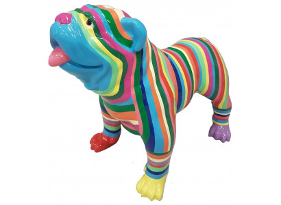 Figure de designer Statue moderne Figurines Décoration Chien Statue de jardin Sculptures