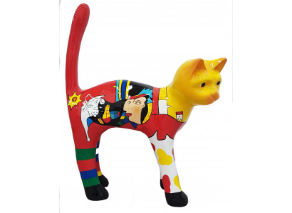 Designer Figure Abstraite Figures Modernes Décoration Sculptures Chat Décoration