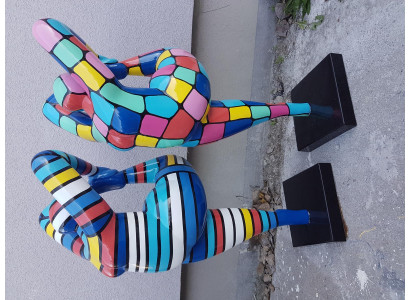 Designer chiffres abstraits décorations modernes chiffres sculpture femme sculptures