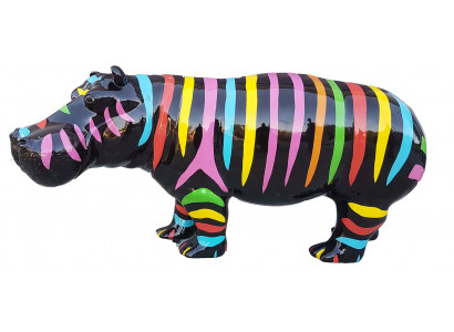 Designer Figure Abstraite Figures Modernes Décoration Sculptures de Jardin Hippopotames