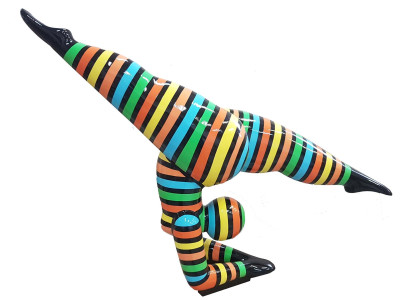 Figures de design Sculptures Sculpture abstraite moderne Femme Acrobat Décoration