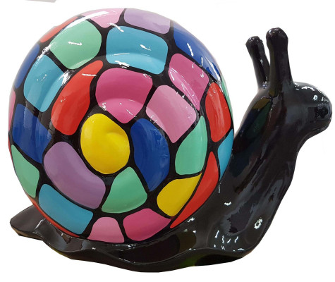 Figure abstraite statue figures de jardin décorations statues sculptures escargot nouveau