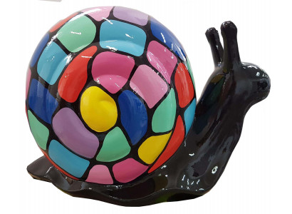 Figure abstraite statue figures de jardin décorations statues sculptures escargot nouveau