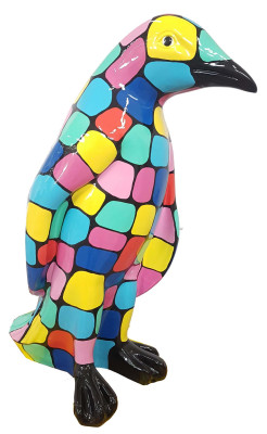 Sculptures abstraites modernes Figures Designer Sculptures Figures Jardin Pingouin Statues nouvelles