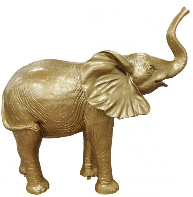 Designer Figure Statue Modern Figures Décoration Éléphant Sculptures de Jardin Décoratives