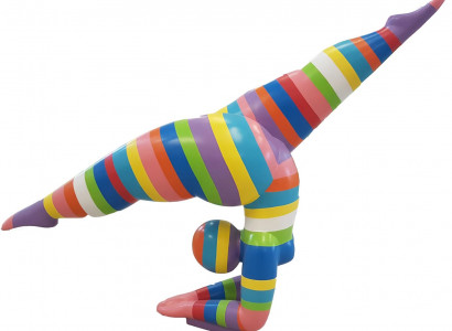 Acrobate Conception Chiffres Sculptures Sculpture Abstraite Moderne Femme Décoration