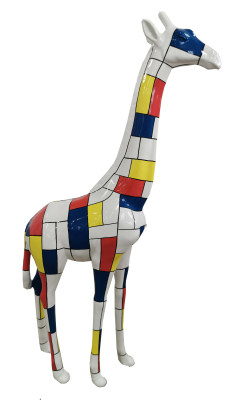 Figures de créateur Décorations modernes Statues de jardin Girafe Sculpture Sculptures